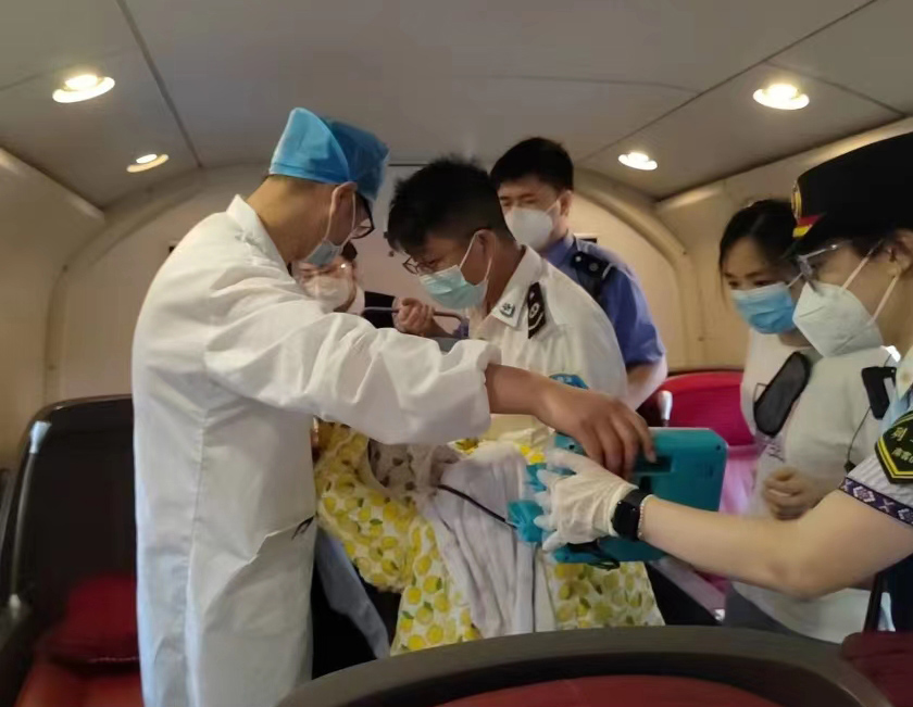 蒲城县高铁转院公司